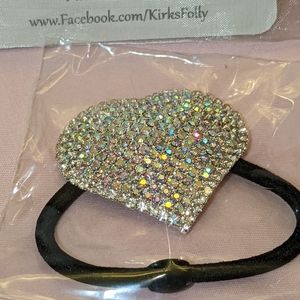 Kirks Folly Hearts Desire Ponytail Holder